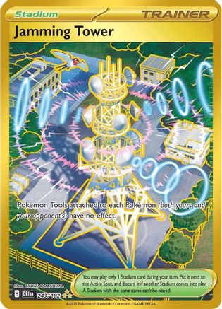 Jamming Tower - 243/182 - Hyper Rare