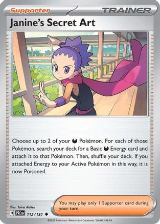 Janine's Secret Art - 112/131 - Uncommon Reverse Holo
