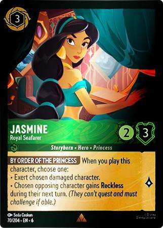 Jasmine - Royal Seafarer - 70/204 - Rare Cold Foil