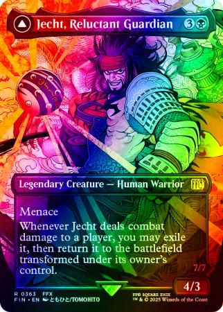 Jecht, Reluctant Guardian (Borderless) - 0363 - Foil