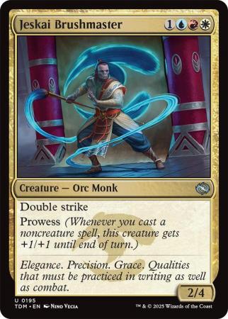 Jeskai Brushmaster - 0195