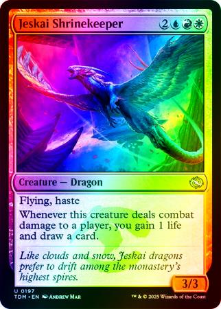 Jeskai Shrinekeeper - 0197 - Foil