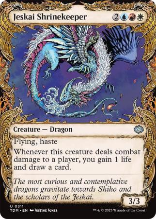 Jeskai Shrinekeeper (Showcase) - 0311