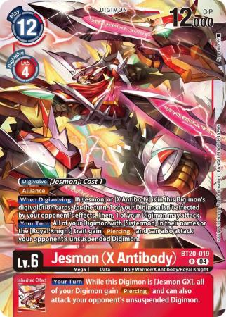 Jesmon (X Antibody) - BT20-019 R - Rare