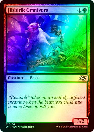 Jibbirik Omnivore - 0166 - Foil