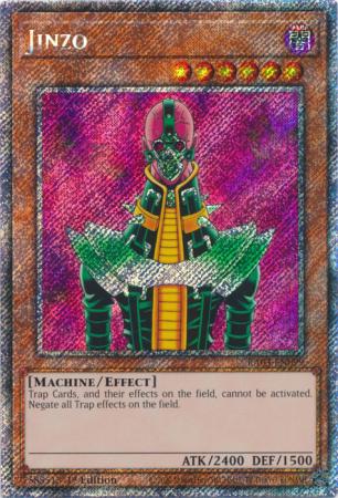 Jinzo (Platinum Secret Rare) (RA03-EN099) - Quarter Century Bonanza Platinum Secret Rare 1st Edition