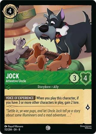 Jock - Attentive Uncle - 112/204 - Common