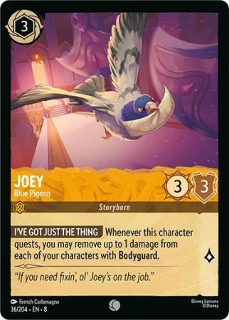 Joey - Blue Pigeon - 036/204 - Common