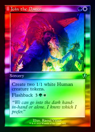 Join the Dance (Retro Frame) - 0432 - Foil