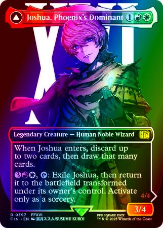 Joshua, Phoenix's Dominant (Borderless) - 0397 - Foil