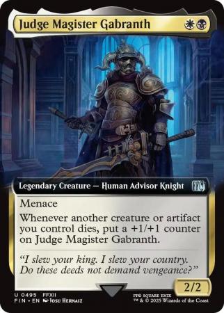 Judge Magister Gabranth (Extended Art) - 0495