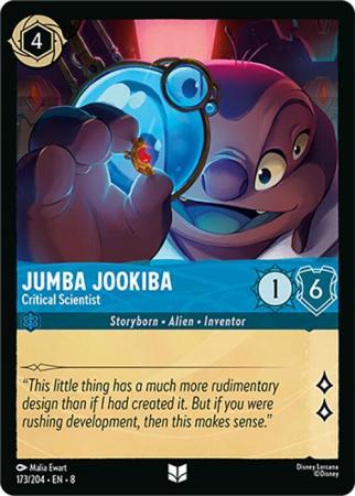Jumba Jookiba - Critical Scientist - 173/204 - Uncommon
