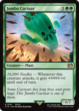 Jumbo Cactuar - 0191