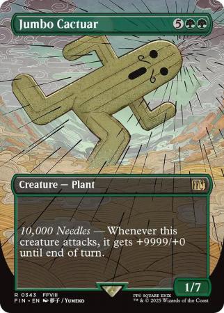 Jumbo Cactuar (Borderless) - 0343
