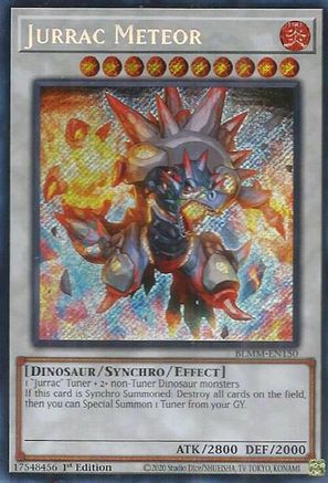 Jurrac Meteor (BLMM-EN150) - Battles of Legend: Monster Mayhem Secret Rare 1st Edition