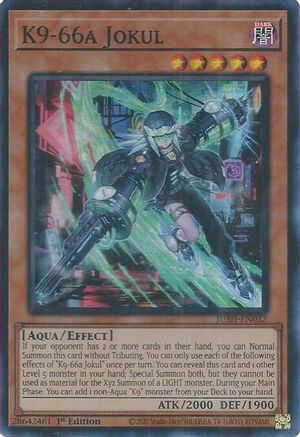 K9-66a Jokul (JUSH-EN032) - Justice Hunters Super Rare 1st Edition