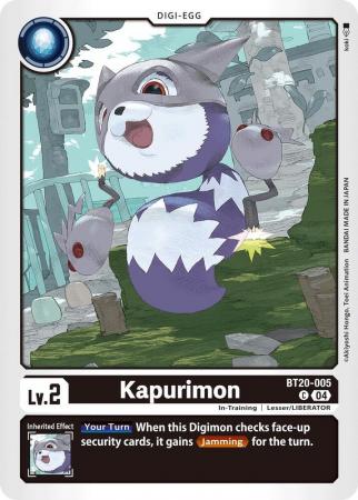 Kapurimon - BT20-005 C - Common