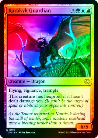 Karakyk Guardian - 0198 - Foil
