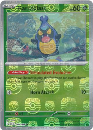 Karrablast (Master Ball Pattern) - 009/086 - Common Reverse Holo