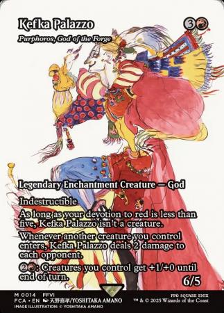 Kefka Palazzo - Purphoros, God of the Forge (Showcase) - 0014
