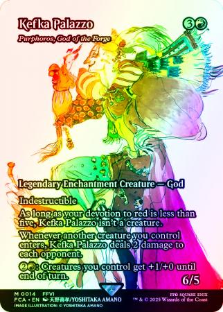Kefka Palazzo - Purphoros, God of the Forge (Showcase) - 0014 - Foil