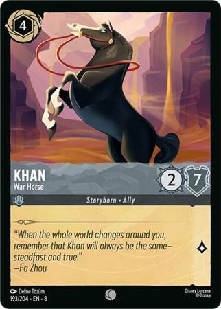 Khan - War Horse - 193/204 - Common