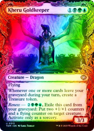 Kheru Goldkeeper (Showcase) - 0313 - Foil