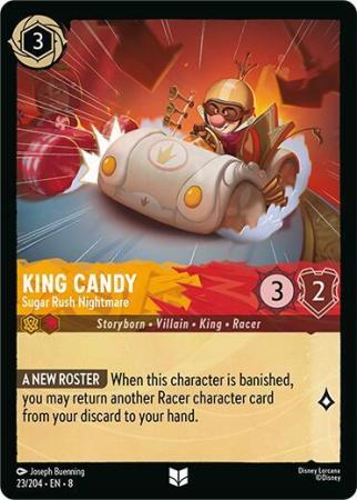King Candy - Sugar Rush Nightmare - 023/204 - Uncommon