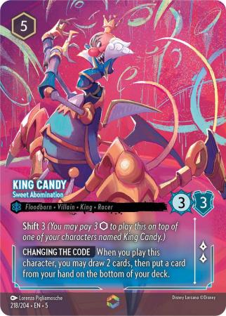 King Candy - Sweet Abomination - 218/204 - Enchanted Holofoil