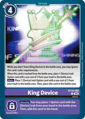 King Device - BT19-098 U - Uncommon