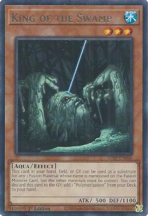 King of the Swamp (JUSH-EN046) - Justice Hunters Rare 1st Edition