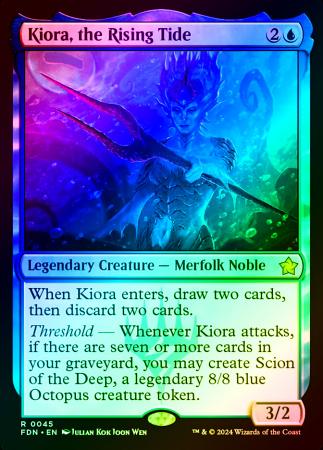 Kiora, the Rising Tide - 0045 - Foil