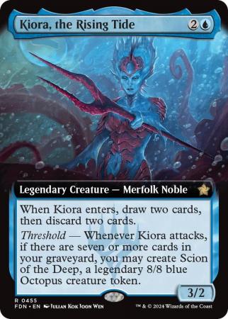 Kiora, the Rising Tide (Extended Art) - 0455