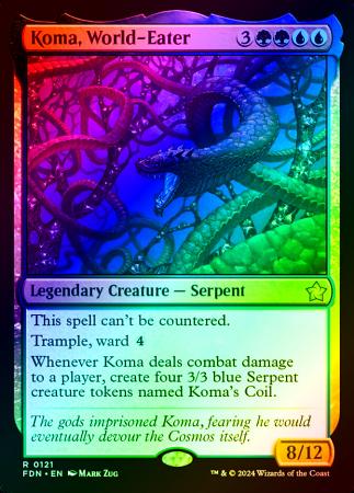 Koma, World-Eater - 0121 - Foil