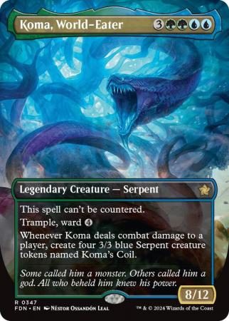 Koma, World-Eater (Borderless) - 0347