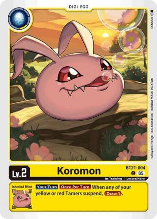 Koromon - BT21-004 C - Common