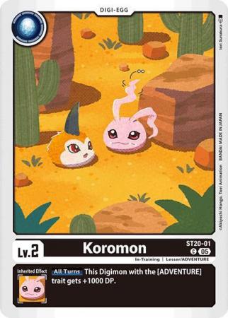 Koromon - ST20-01 C - Common