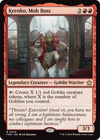 Krenko, Mob Boss - 0204