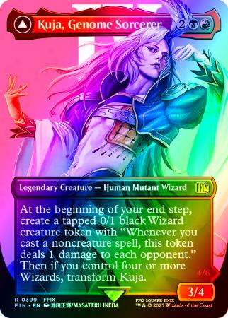 Kuja, Genome Sorcerer (Borderless) - 0399 - Foil