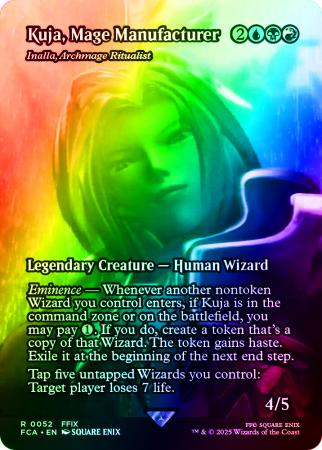 Kuja, Mage Manufacturer - Inalla, Archmage Ritualist (Showcase) - 0052 - Foil