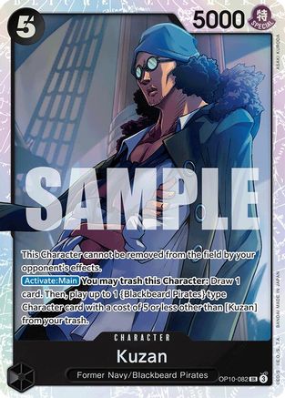 Kuzan - OP10-082 - Super Rare Foil