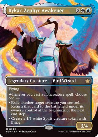 Kykar, Zephyr Awakener (Borderless) - 0348