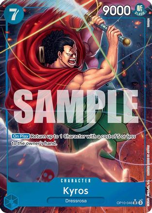 Kyros (Parallel) - OP10-046 - Super Rare Foil