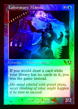 Laboratory Maniac (Retro Frame) - 0359 - Foil
