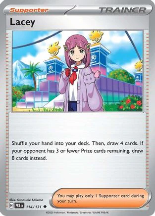 Lacey - 114/131 - Uncommon Reverse Holo