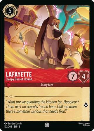Lafayette - Sleepy Basset Hound - 132/204 - Common
