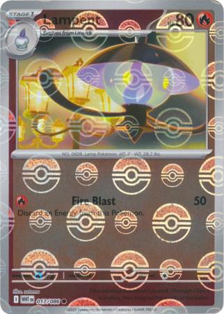 Lampent (Poke Ball Pattern) - 017/086 - Common Reverse Holo