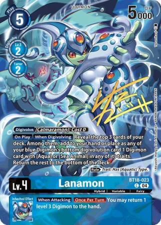 Lanamon (Rare Pull) - BT18-023 C - Common