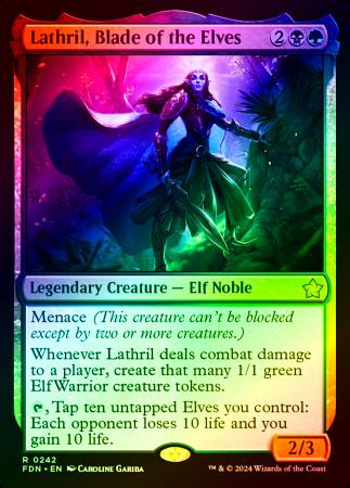 Lathril, Blade of the Elves - 0242 - Foil