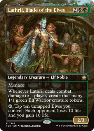 Lathril, Blade of the Elves (Borderless) - 0349